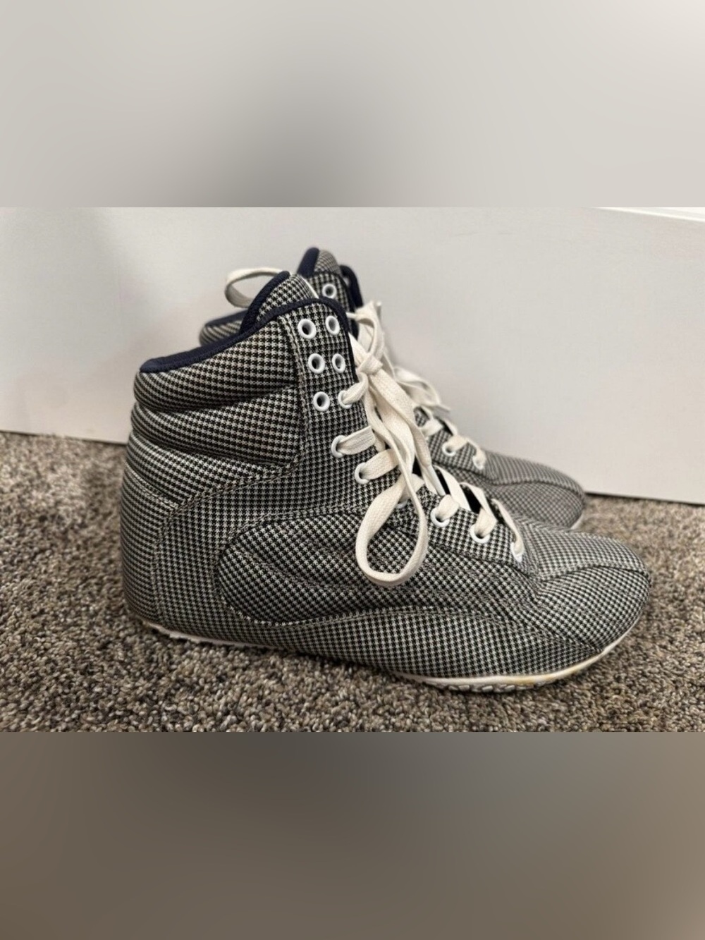 Ryderwear Checkered Limited Edition Raptors bodybuilding gym training shoes